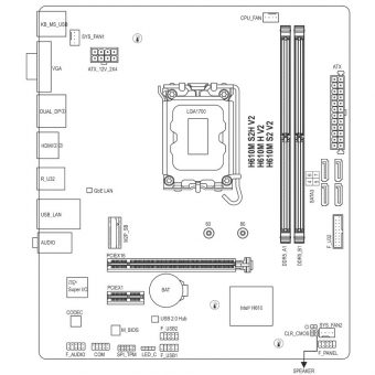 Gigabyte H610M H V2 - Image 4