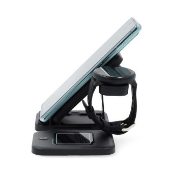 Nedis 3-in-1 Wireless Charger Black WDCHAQ15W110BK - Image 4