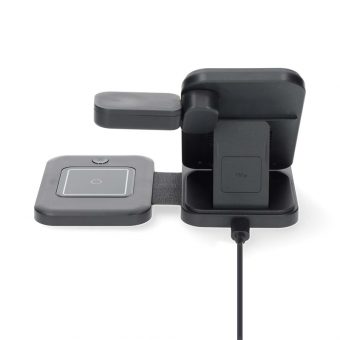 Nedis 3-in-1 Wireless Charger Black WDCHAQ15W110BK - Image 6