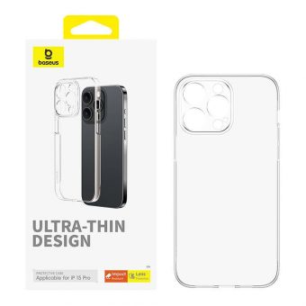 Baseus OS-Lucent Series Clear Phone Case for iPhone 15 Pro P60157204203-01