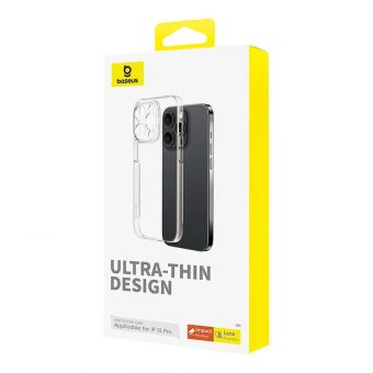 Baseus OS-Lucent Series Clear Phone Case for iPhone 15 Pro P60157204203-01 - Image 3