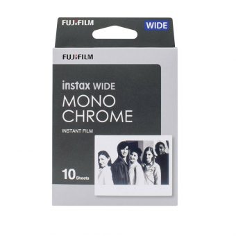 Fujifilm Instax Wide Film 10 Sheets Monochrome 16564101