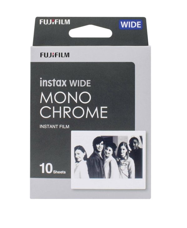 Fujifilm Instax Wide Film 10 Sheets Monochrome 16564101