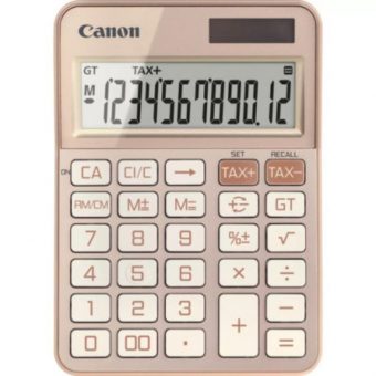 CANON KS-125KB-RG 12 Digit Calculator Rose Gold 6818C001AA