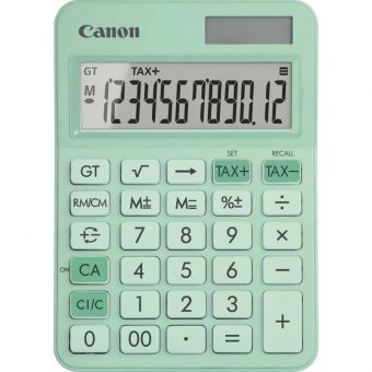 CANON LS-125KB-GR 12 Digit Calculator Green 6819C001AA