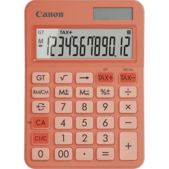 CANON LS-125KB-OR 12 Digit Calculator Orange 6819C002AA
