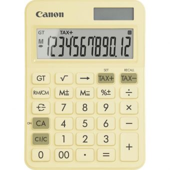 CANON LS-125KB-PYL 12 Digit Calculator Yellow 6819C004AA