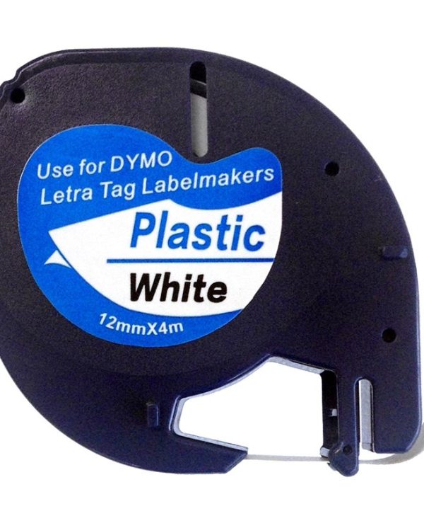 Dymo 18769 IRON-ON 12mmX2m Black on White S0718850