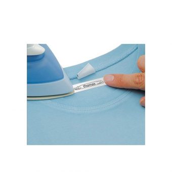 Dymo 18769 IRON-ON 12mmX2m Black on White S0718850 - Image 4
