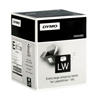 Dymo 4XL 1xRoll 220 Labels 104mmX159mm White S0904980 - Image 2