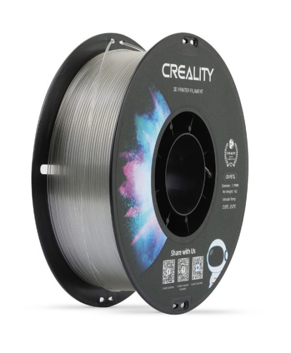 Creality 3D Printer Filament CR-PETG 1.75mm 1Kg Clear 3301030037