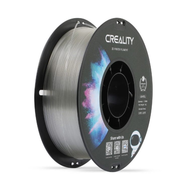 Creality 3D Printer Filament CR-PETG 1.75mm 1Kg Clear 3301030037