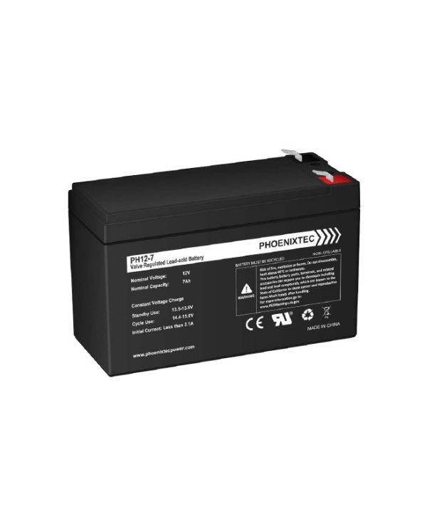 Bitmore UPS Battery Replacement 12V 7Ah 112-90012MA