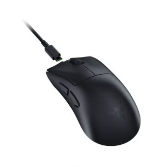 Razer DeathAdder V3 HyperSpeed Edition Ultralight Wireless Gaming Mouse Black RZ01-05140100-R3G1 - Image 2