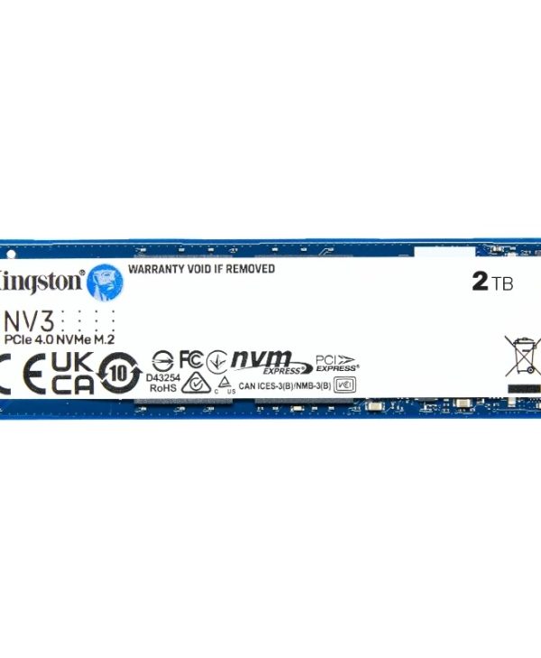 Kingston NV3 2TB M.2 2280 NVMe PCIe Gen4.0 x4 SNV3S/2000G