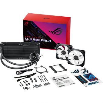 Asus ROG Strix LC II 280 AM5 ARGB Black 90RC00C1-M0UAY1 - Image 7