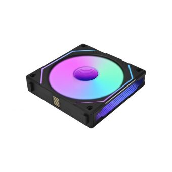 Lian Li Uni Fan SL 120 Infinity ARGB 12cm Case Fan Reverse Blade Black UF-RSLIN120-1B - Image 3