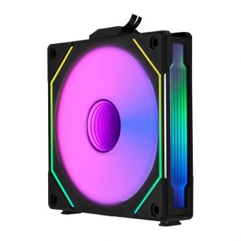Lian Li Uni Fan SL 120 Infinity ARGB 12cm Case Fan Reverse Blade Black UF-RSLIN120-1B - Image 4