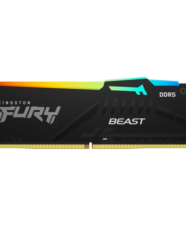 Kingston Fury Beast RGB 16GB 6000MHz DDR5 Black KF560C36BBE2A-16