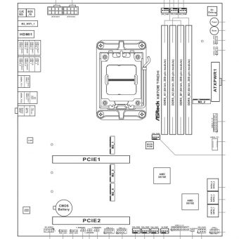 ASRock X870E Taichi 90-MXBP90-A0UAYZ - Image 10