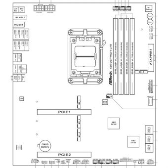 ASRock X870E Taichi Lite 90-MXBPA0-A0UAYZ - Image 10