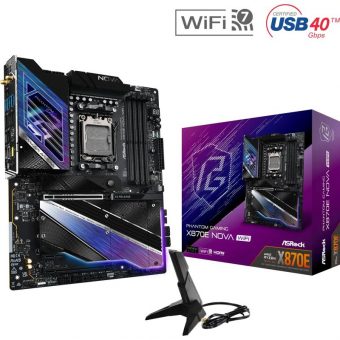 ASRock X870E Phantom Gaming Nova WiFi 90-MXBPX0-A0UAYZ