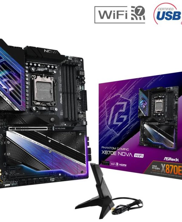 ASRock X870E Phantom Gaming Nova WiFi 90-MXBPX0-A0UAYZ