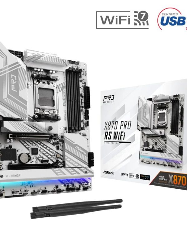 ASRock X870 Pro RS Wifi 90-MXBQ00-A0UAYZ