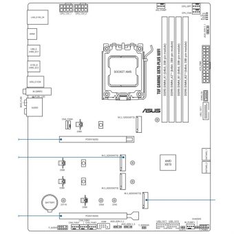 Asus TUF Gaming X870-Plus WiFi 90MB1IU0-M0EAY0 - Image 14