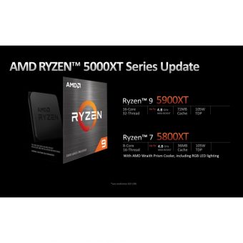 AMD Ryzen 9 5900XT 3.30GHz-4.80GHz 64MB Tray 100-000001581 - Image 4