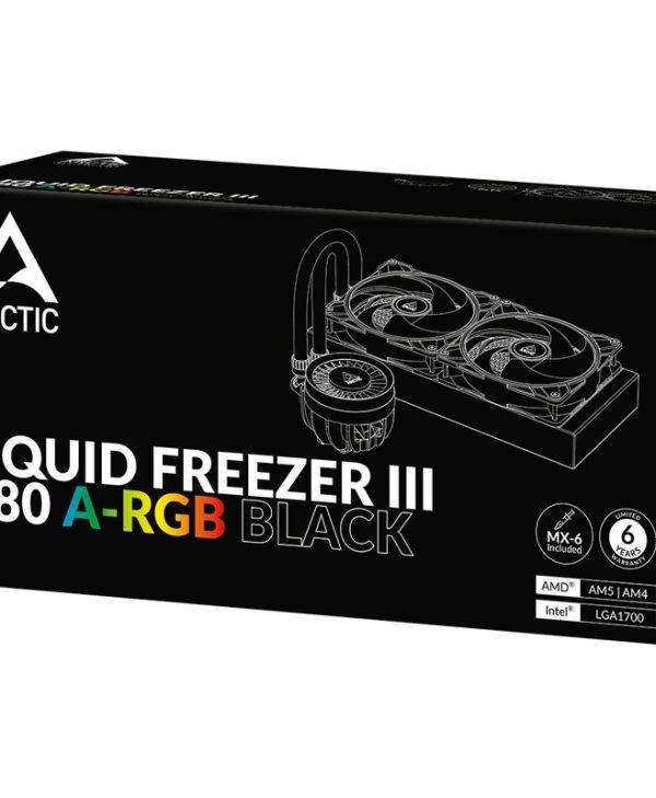 Arctic Liquid Freezer III 280 A-RGB Black ACFRE00143A