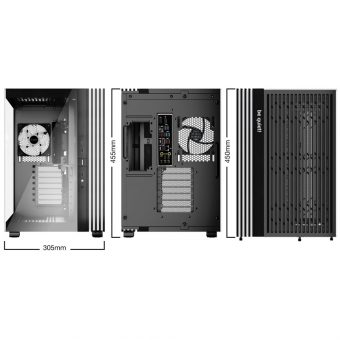 Be Quiet! Light Base 600 LX Tempered Glass Midi Tower Black BGW67 - Image 2
