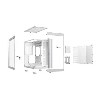 Be Quiet! Light Base 600 DX Tempered Glass Midi Tower White BGW66 - Image 4