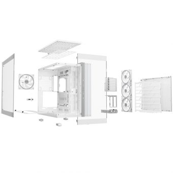 Be Quiet! Light Base 900 FX Tempered Glass Big Tower White BGW72 - Image 5