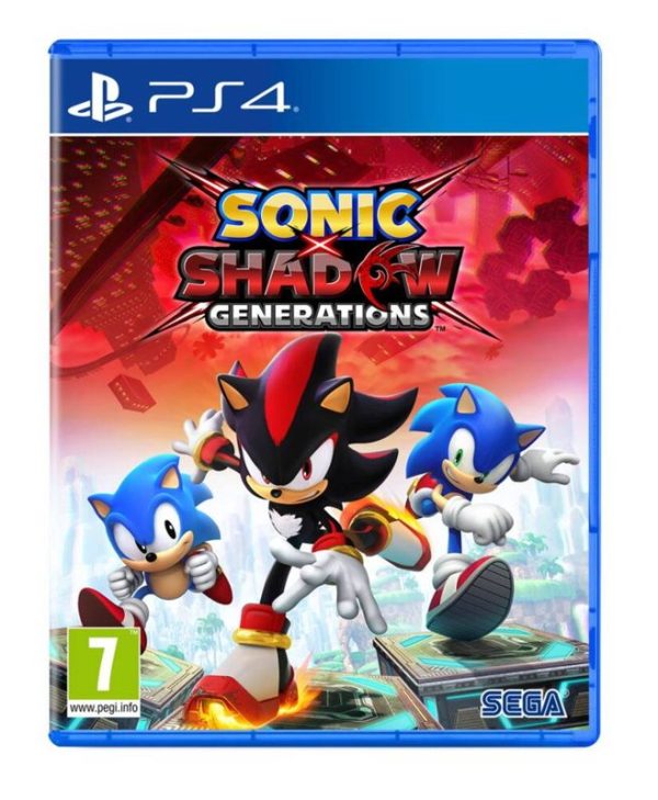 Sonic X Shadow Generations (Journal & Retro DLC Skin)– PS4