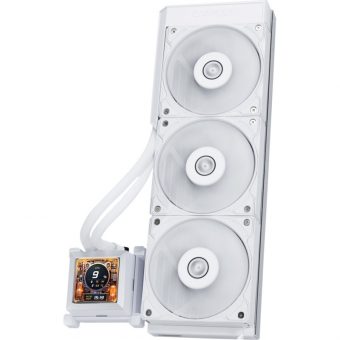 Lian Li HydroShift LCD 360S Performance CPU Liquid Cooler White G89.GHSLCD36SW.00 - Image 2