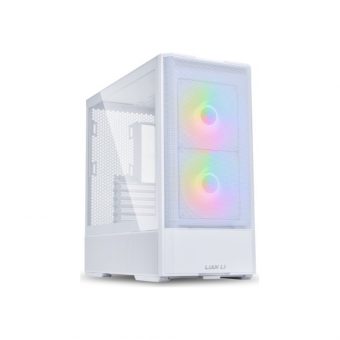 Lian Li Lancool 207 Mesh A-RGB Midi Tower Tempered Glass White G99.LAN207RW.00