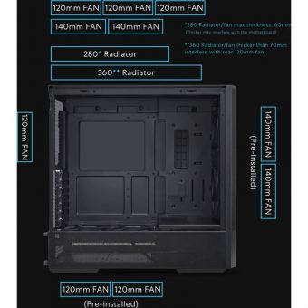 Lian Li Lancool 207 Mesh A-RGB Midi Tower Tempered Glass White G99.LAN207RW.00 - Image 7