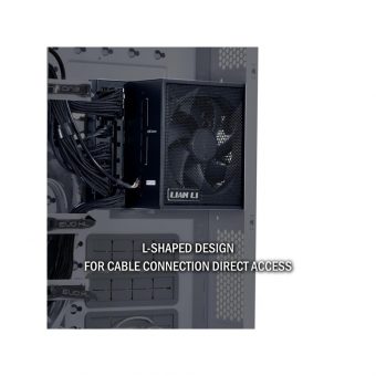 Lian Li EDGE EG0850 850w 12cm Fan 80+ Platinum PCIe 5.1 ATX 3.1 Black G9P.EG0850.BE00 - Image 9