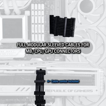 Lian Li EDGE EG0850 850w 12cm Fan 80+ Platinum PCIe 5.1 ATX 3.1 Black G9P.EG0850.BE00 - Image 13