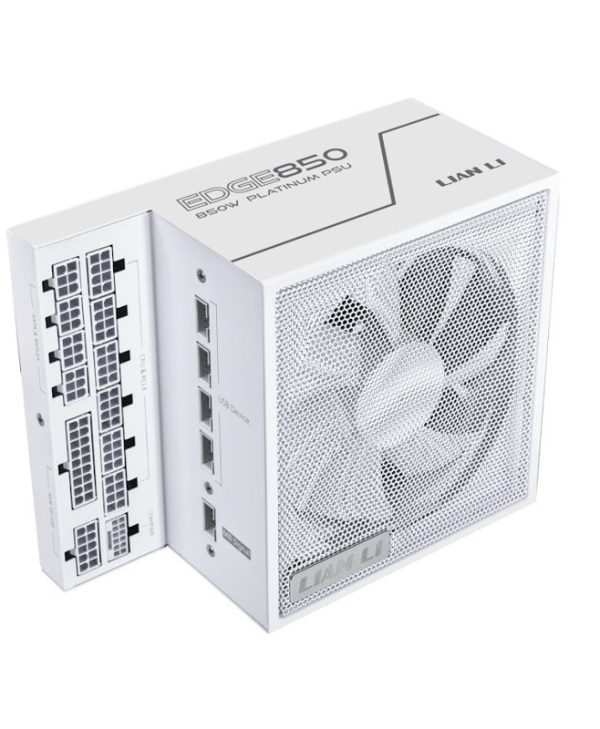 Lian Li EDGE EG0850 850w 12cm Fan 80+ Platinum PCIe 5.1 ATX 3.1 White G9P.EG0850.WE00