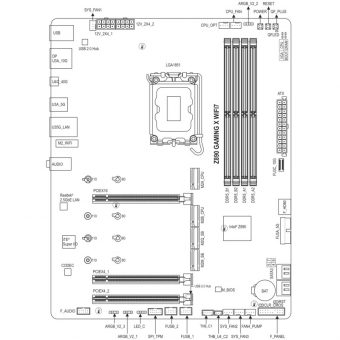 Gigabyte Z890 Gaming X WiFi7 - Image 5