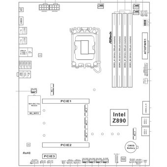 ASRock Z890 Phantom Gaming Riptide WiFi 90-MXBPB0-A0UAYZ - Image 8
