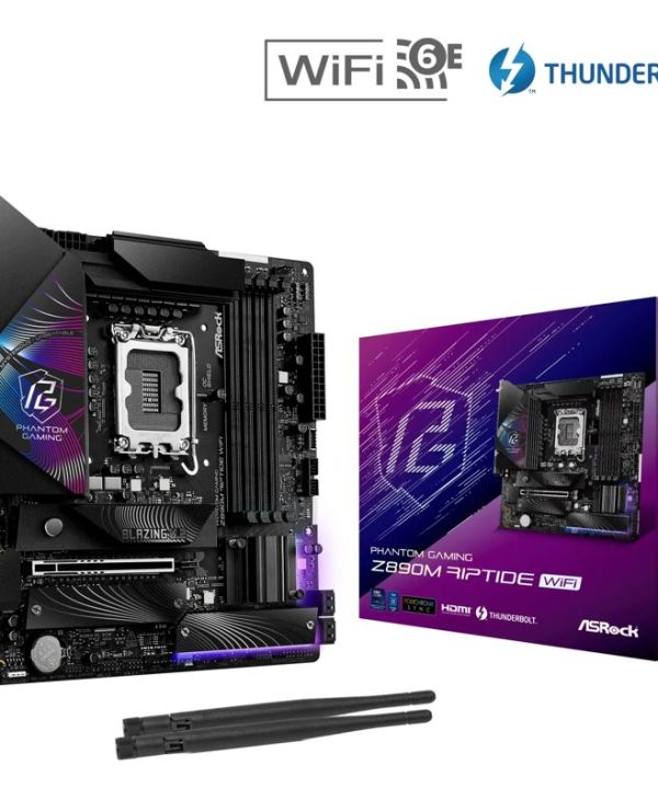 ASRock Z890M Phantom Gaming Riptide WiFi 90-MXBPK0-A0UAYZ