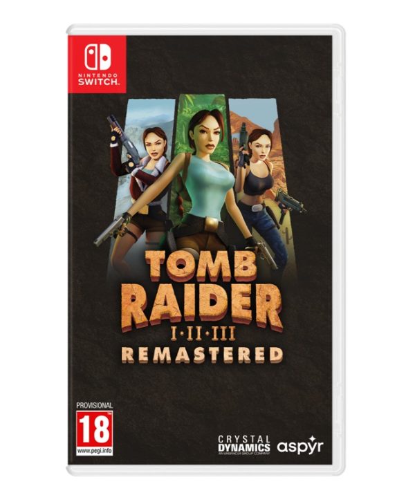Tomb Raider I-III Remastered Starring Lara Croft – Nintendo Switch