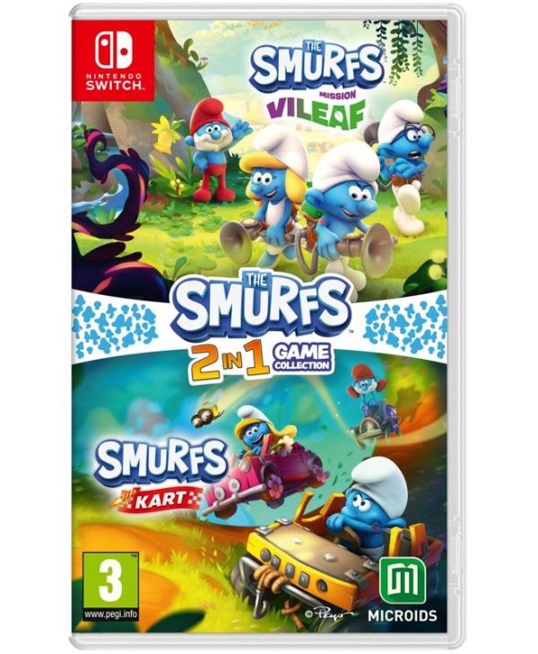 The Smurfs:Mission Vileaf + Smurfs Kart– Nintendo Switch