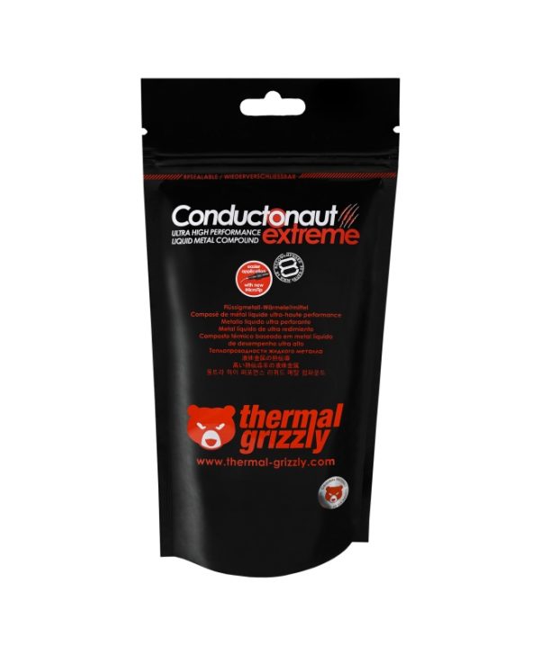 Thermal Grizzly Conductonaut Extreme Liquid Metal Thermal Compound Silver 5gr TG-CE-005-R