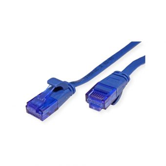 Value U/UTP Patch Cable Cat.6A Class EA Extra-Flat 2m Blue 21.99.2052-40 - Image 2