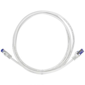 Logilink Network Cable S/FTP Cat6A 0,5m Grey C6A022S - Image 2