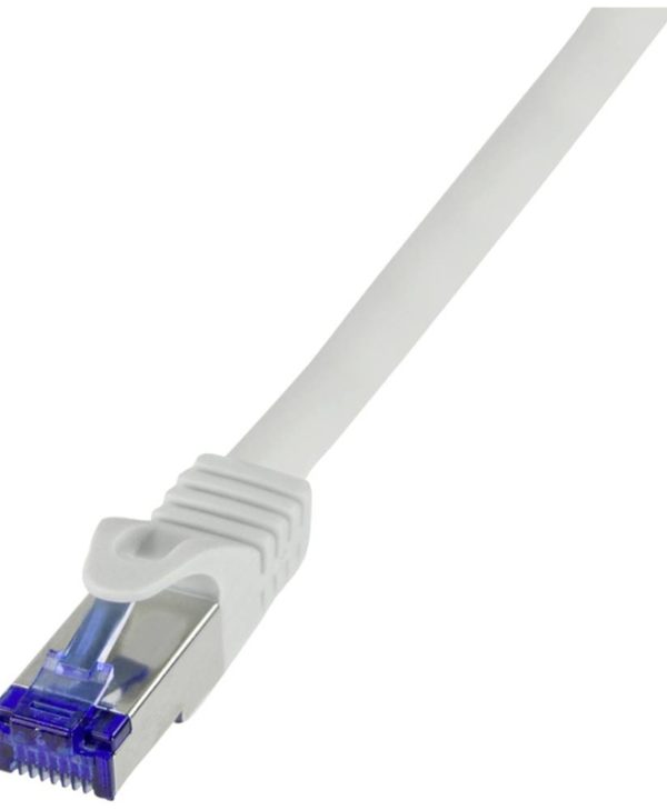 Logilink Network Cable S/FTP Cat6A 0,5m Grey C6A022S